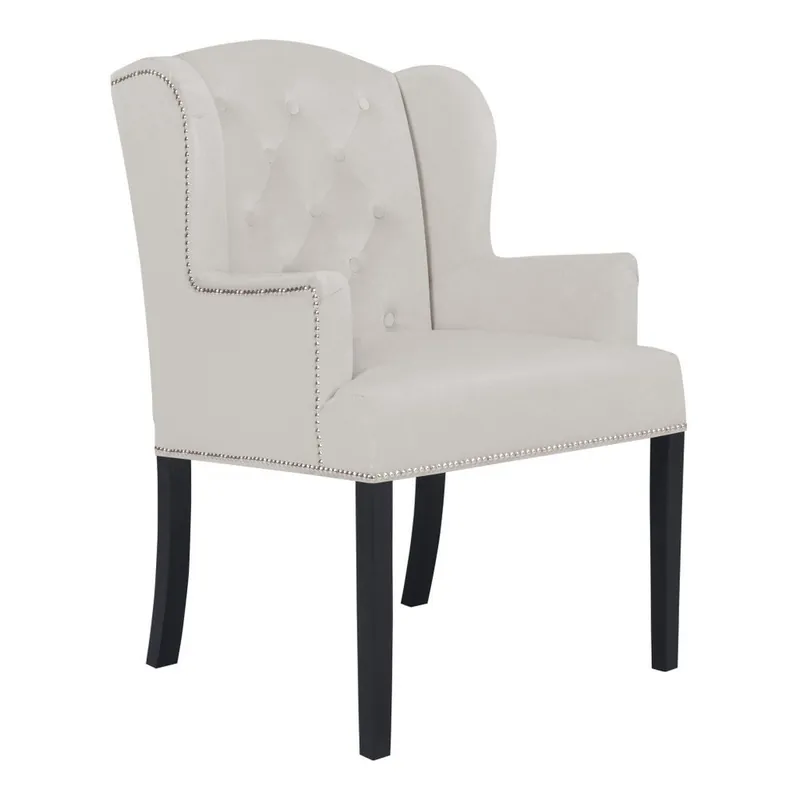 Łatwy zwrot Jasnoszary fotel Mazzini Sofas Apollo Bonami