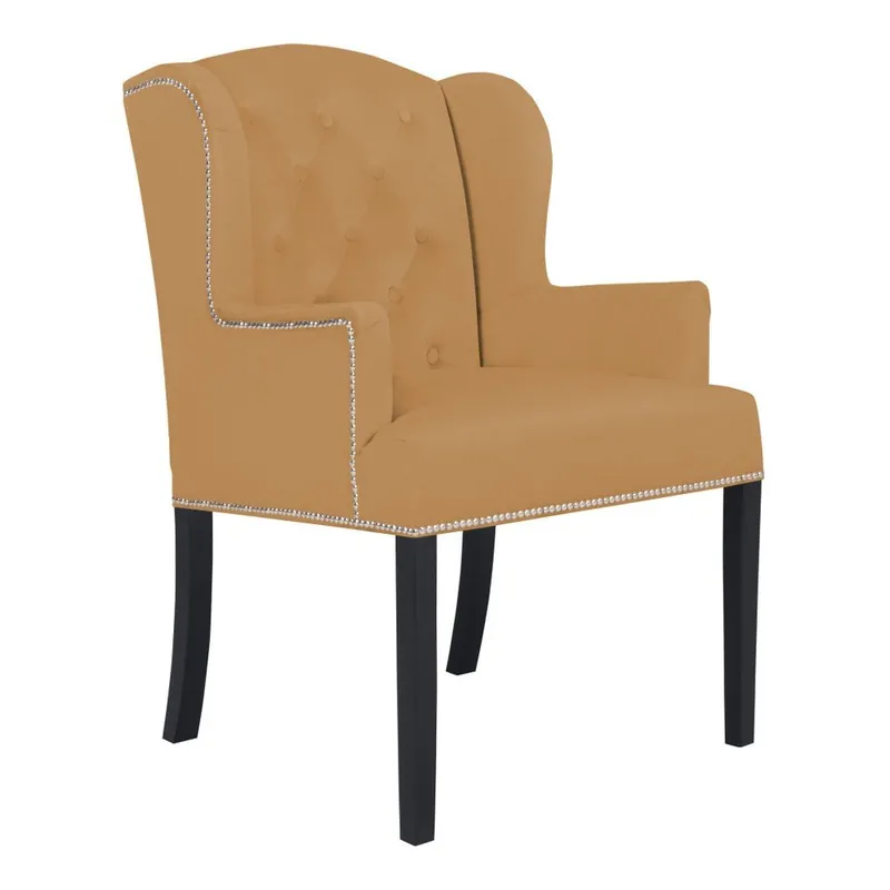 Musztardowy fotel Mazzini Sofas Apollo Bonami Bezpieczne zakupy