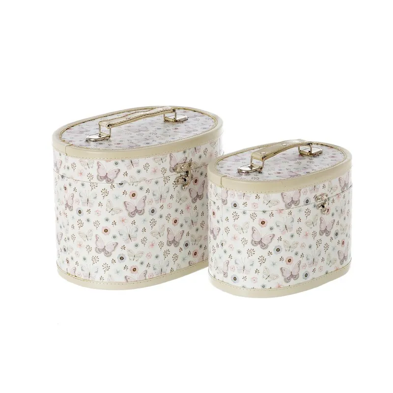 Oferta czasowa Zestaw 2 pudełek na kosmetyki Unimsa Pansy Bonami
