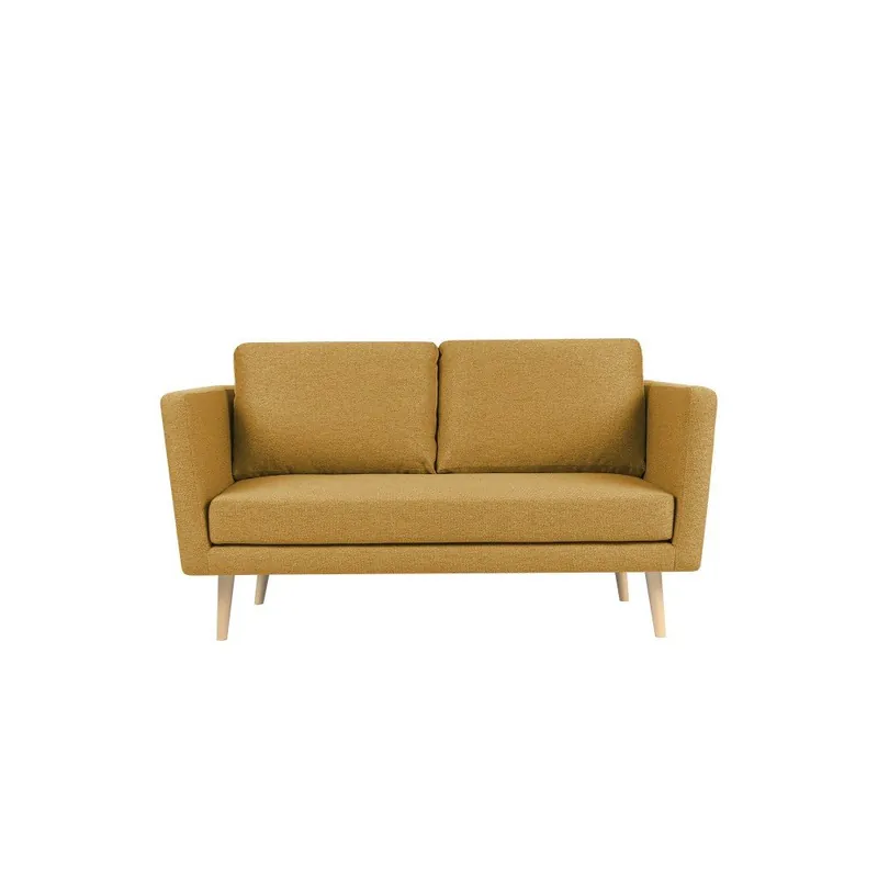 Najlepsza cena Żółta sofa 2-osobowa Mazzini Sofas Cactus Bonami