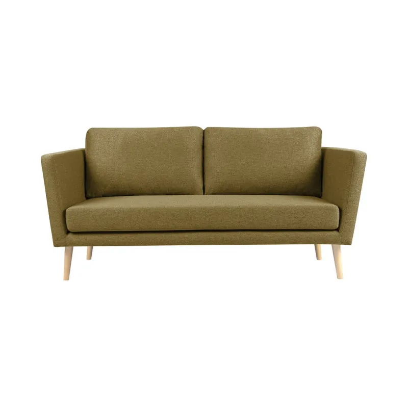 Zamów teraz Beżowożółta sofa 3-osobowa Mazzini Sofas Cactus Bonami