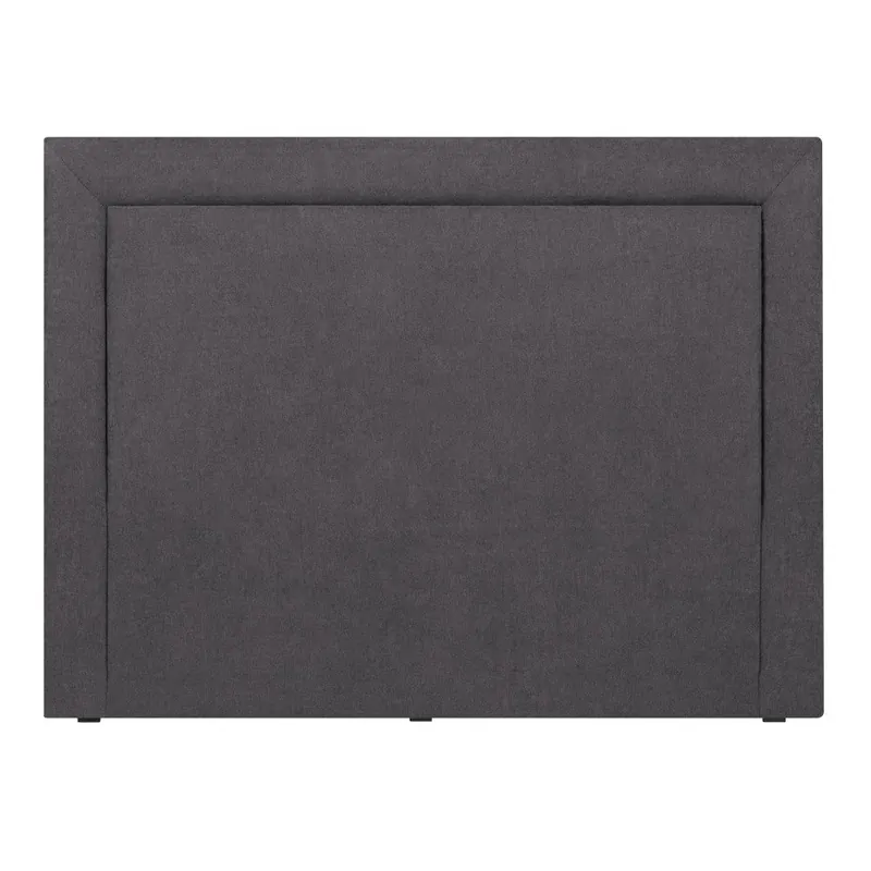 Ciemnoszary zagłówek łóżka Mazzini Sofas Ancona, 140x120 cm Bonami Kup online