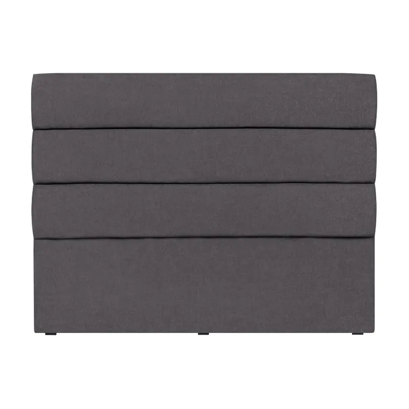Szybka dostawa Ciemnoszary zagłówek łóżka Mazzini Sofas Pesaro, 200x120 cm Bonami
