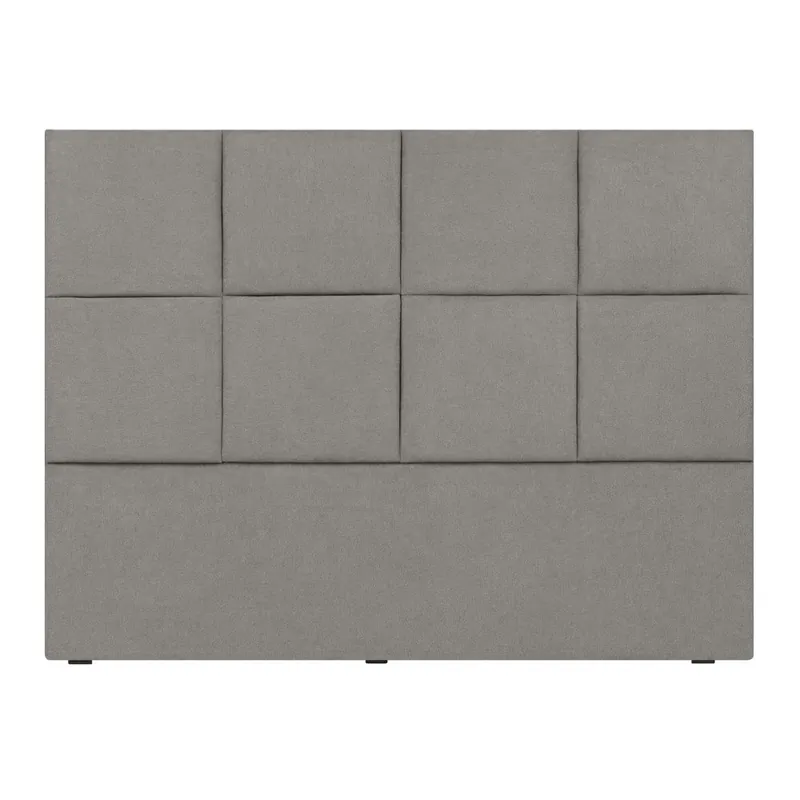 Jasnoszary zagłówek łóżka Mazzini Sofas Barletta, 180x120 cm Bonami Wysoka jakość