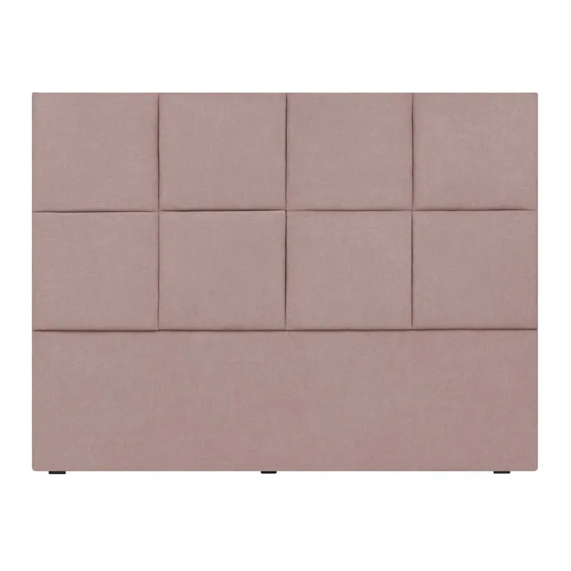 Sprawdź teraz Jasnoróżowy zagłówek łóżka Mazzini Sofas Barletta, 200x120 cm Bonami