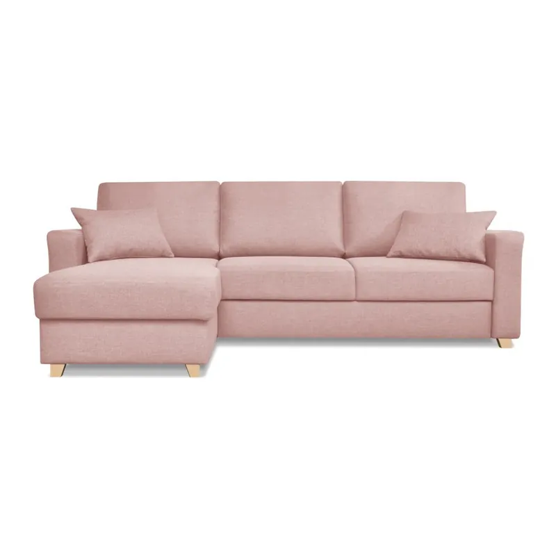 Różowa sofa rozkładana Cosmopolitan design Nice Bonami Wyprzedaż