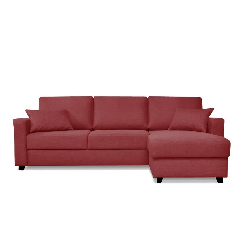 Obniżka ceny Czerwon sofa rozkładana Cosmopolitan design Monaco Bonami