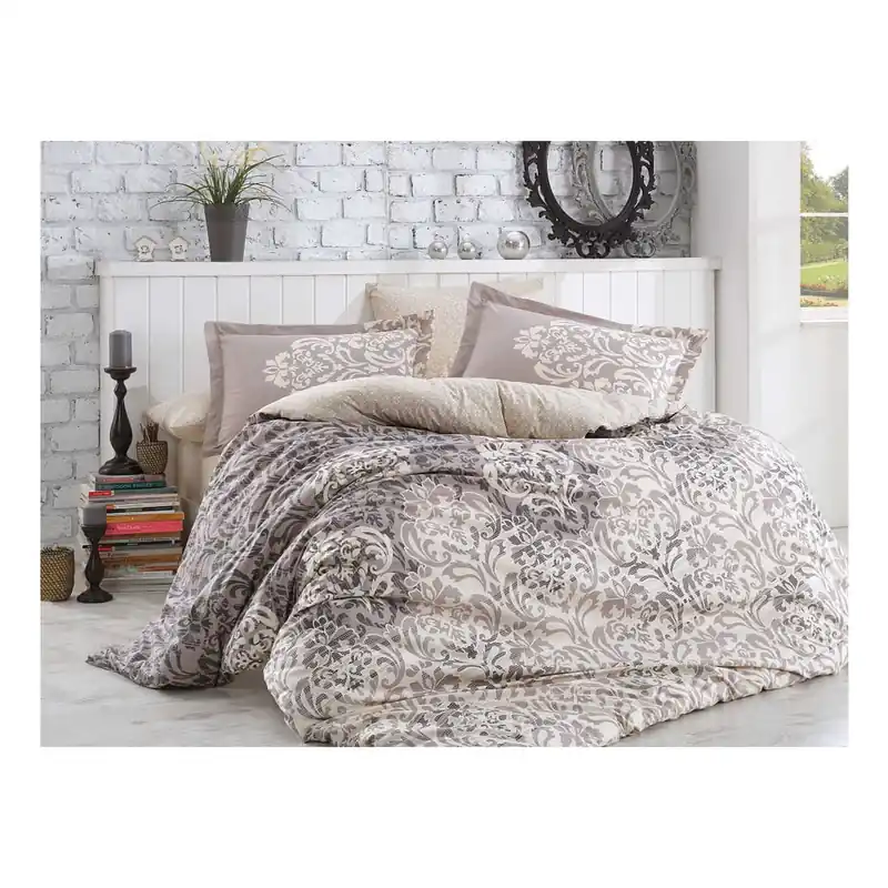Pościel jednoosobowa z prześcieradłem Serenity, 160x220 cm Bonami Oferta limitowana