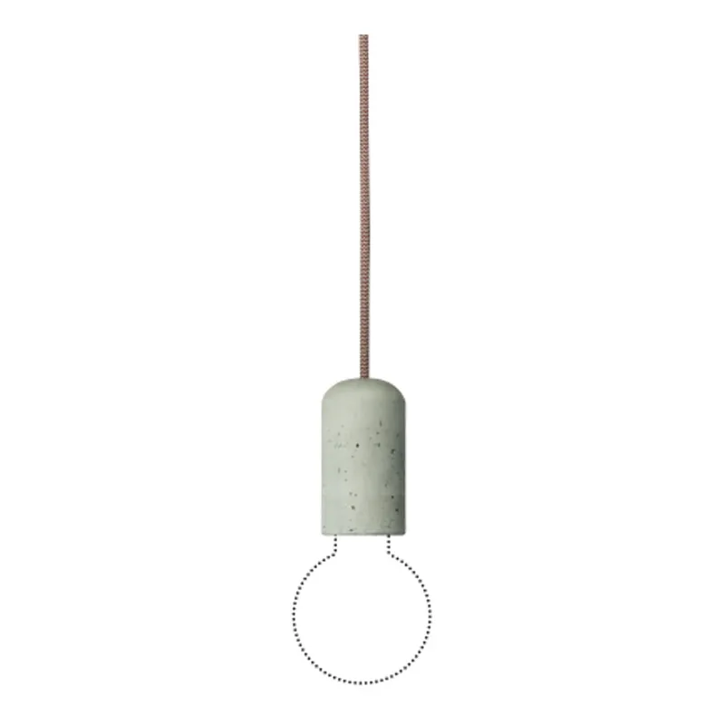 Lampa betonowa Purez czerwono-białym kablem Jakuba Velínskiego, 1,2 m Bonami Łatwy zwrot