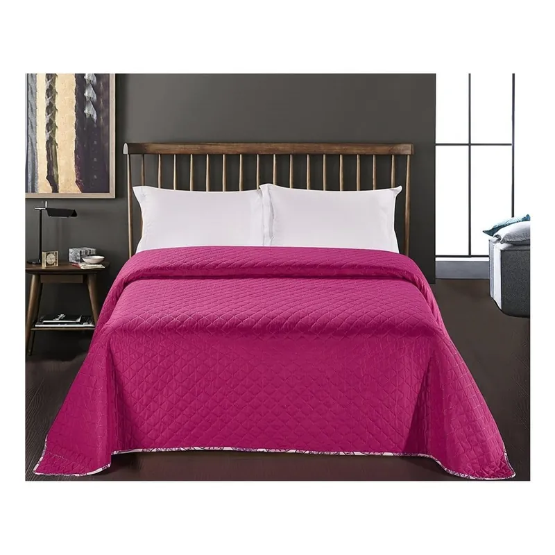 Bestseller Fioletowo-biała narzuta z mikrowłókna Decoking Vivian, 170x120 cm Bonami