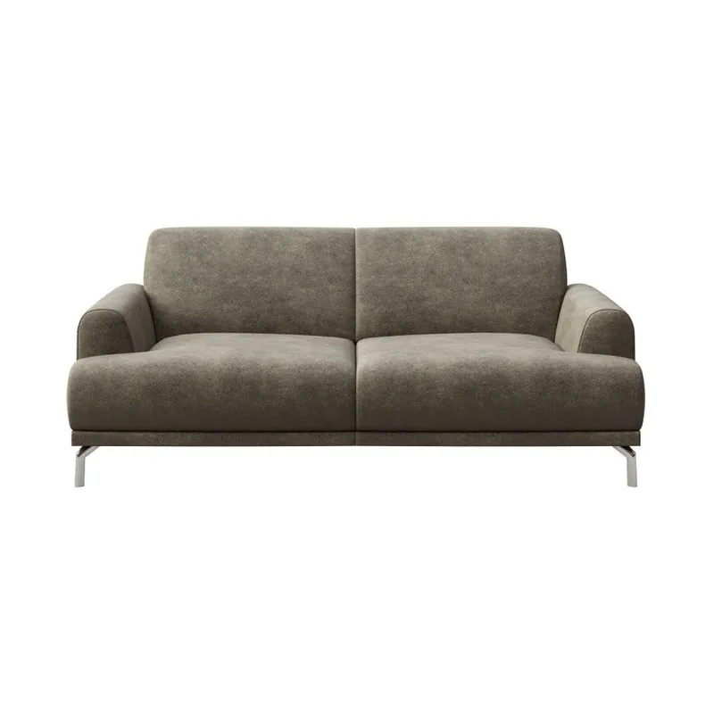 Tani Szara sofa ze sztucznej skóry MESONICA Puzo, 170 cm Bonami