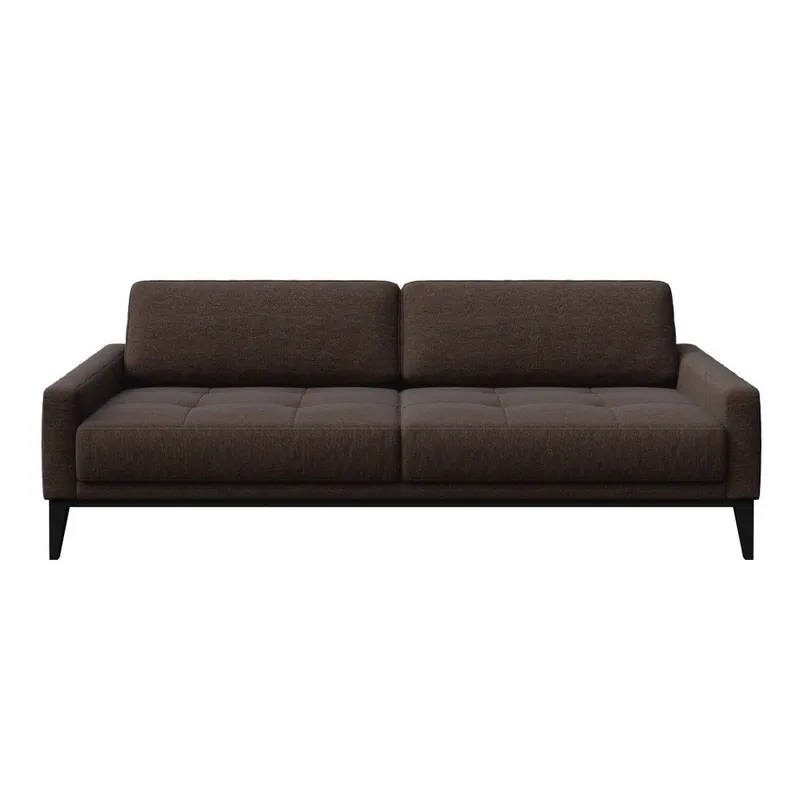 Nie przegap Brązowa sofa MESONICA Musso Tufted, 210 cm Bonami
