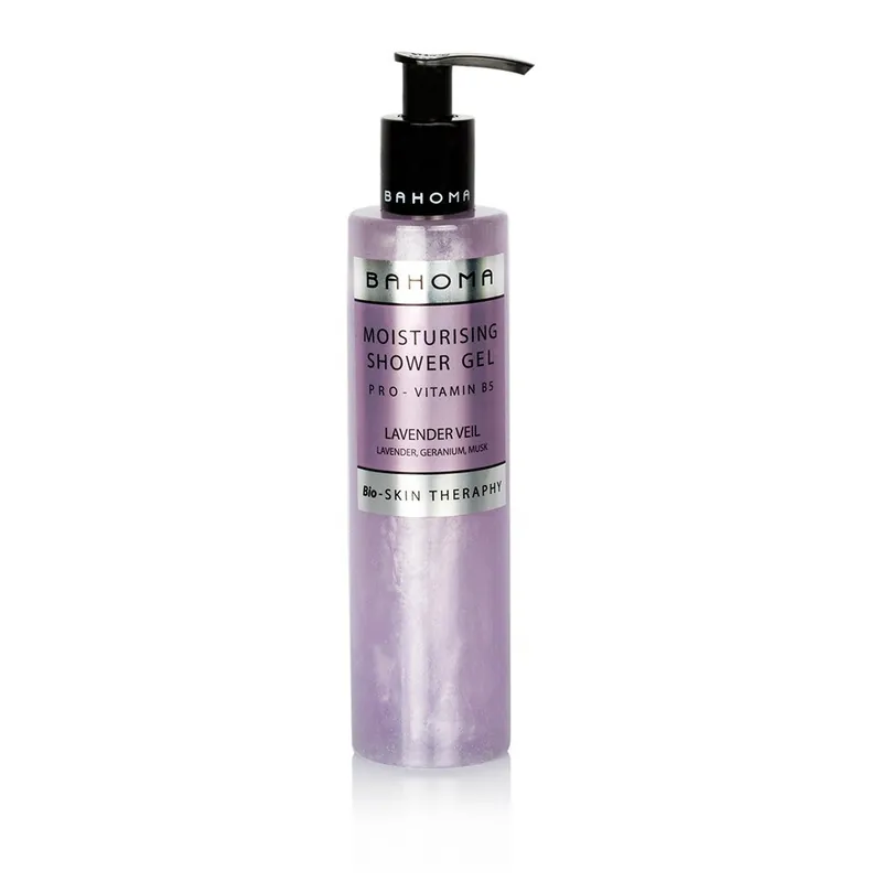 Sprawdź teraz Żel pod prysznic o zapachu róży i lawendy Bahoma London Lavender Veil, 250 ml Bonami