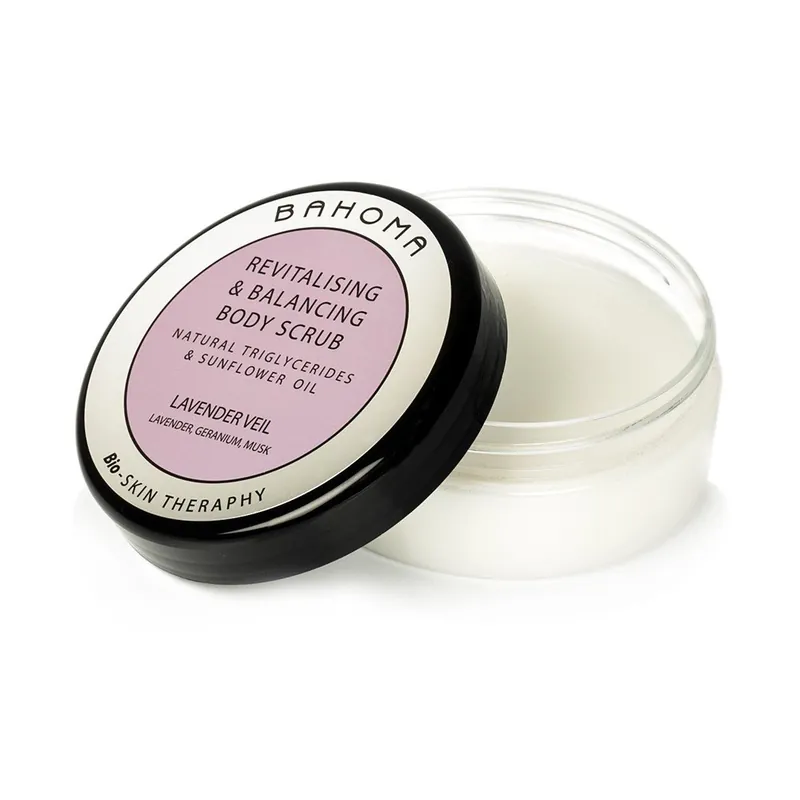 Niska cena Peeling do ciała Bahoma London Lavender Veil, 250 g Bonami