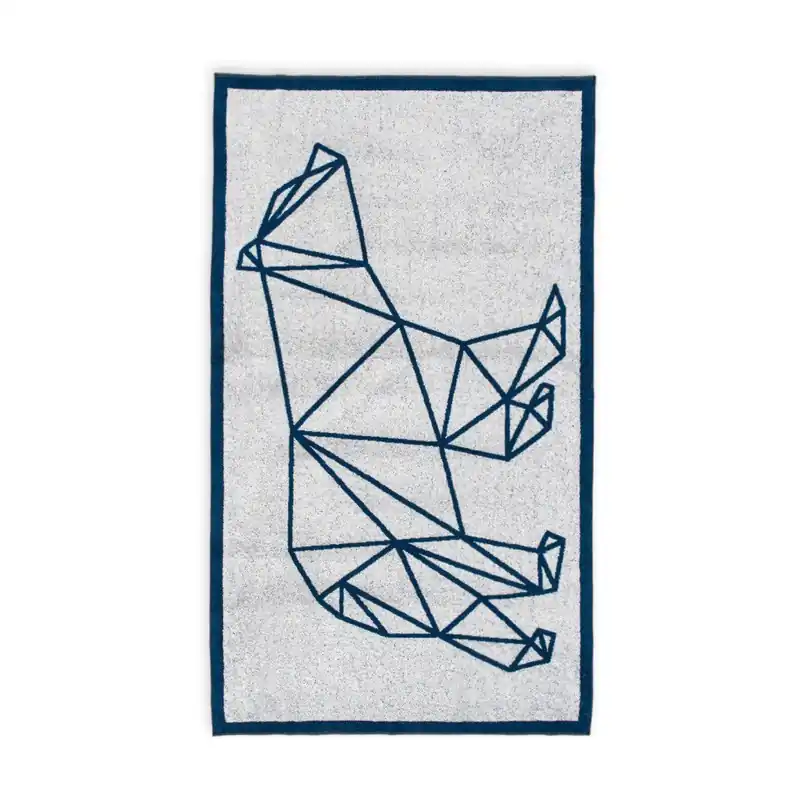 Niebieski ręcznik kąpielowy Hawke&Thorn Ice Bear, 90x160 cm Bonami Oferta czasowa