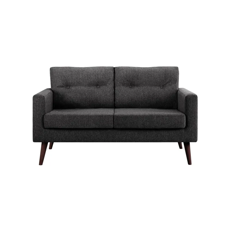 Antracytowa sofa 2-osobowa Rodier Beaver Bonami Zamów dziś