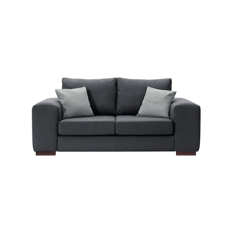 Antracytowa sofa 2-osobowa Rodier Caban Bonami Bezpieczne zakupy