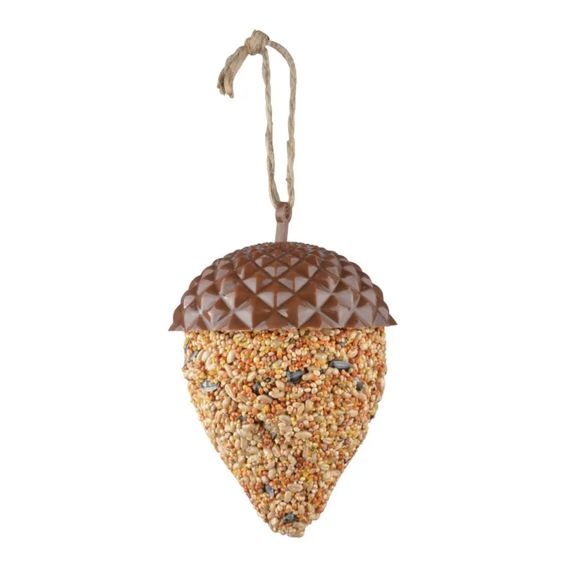 Bezpieczne zakupy Wiszący pokarm dla ptaków w kształcie żołędzia Esschert Design, wys. 14 cm Bonami