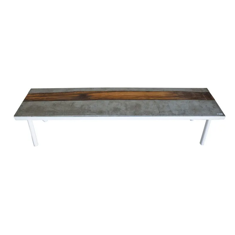 Ławka z drewna dębowego z recyklingu FLAME furniture Inc. Elemental Bonami Szybka wysyłka