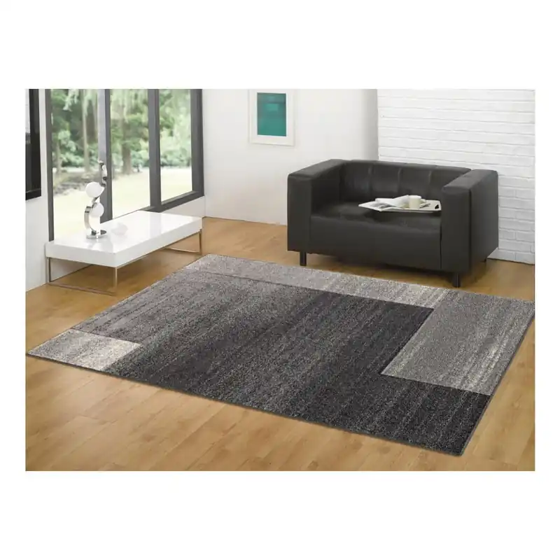 Hit sprzedaży Dywan Webtappeti Intarsio Gradient Coal, 120x170 cm Bonami