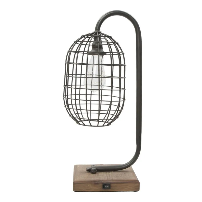 Lampa stołowa Mauro Ferretti Cage, 50 cm Bonami Super okazja