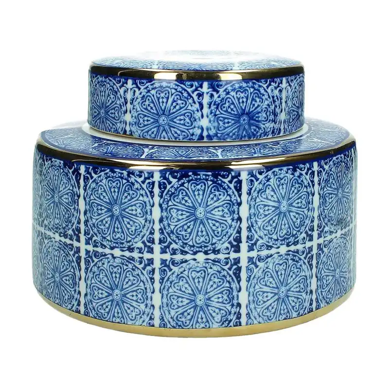 Rabat Niebieski pojemnik kamionkowy HF Living, wys. 15,5 cm Bonami