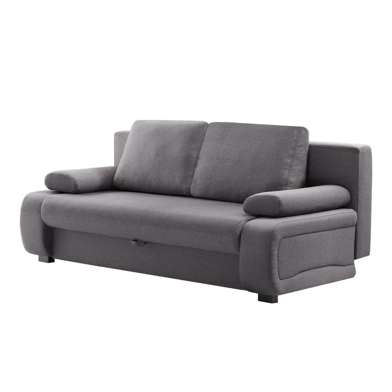 Do wyczerpania zapasów Jasnoszara rozkładana sofa INTERIEUR DE FAMILLE PARIS Bonheur Bonami