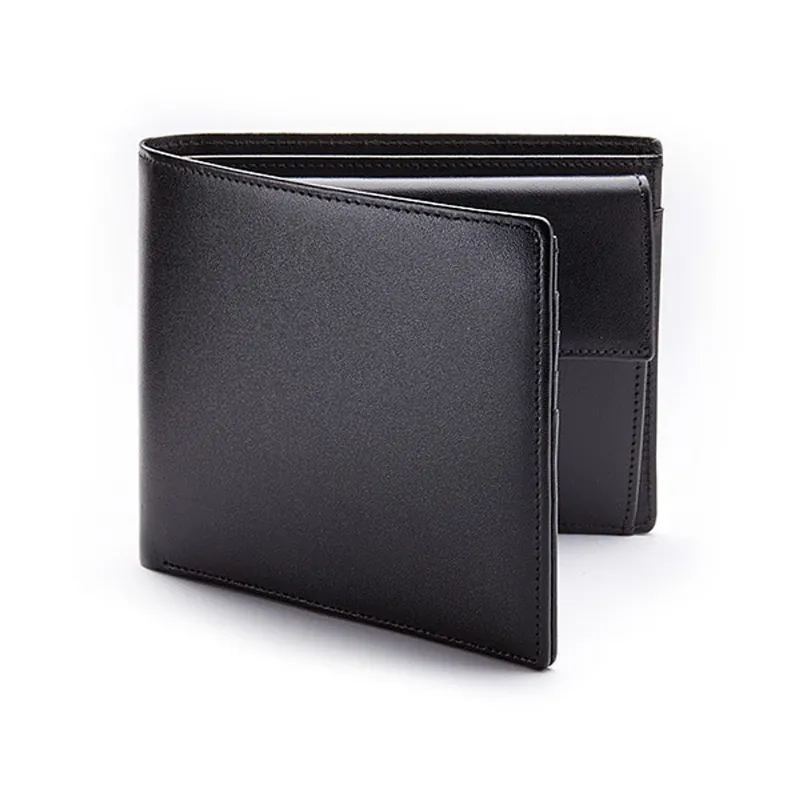 Łatwy zwrot Czarny portfel męski z kieszonką na monety ANTORINI Black Satin Bonami