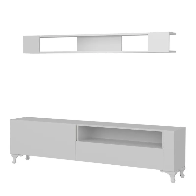 Wyjątkowa oferta Biała meblościanka Mobito Design Kar Bonami