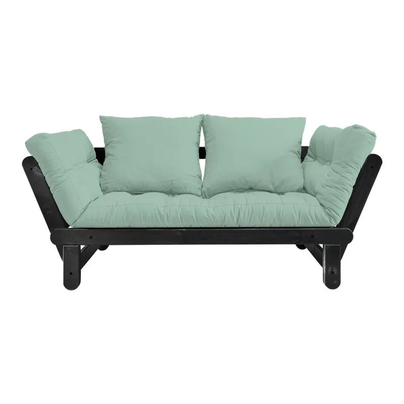 Sofa rozkładana Karup Design Beat Black/Mint Bonami Niska cena