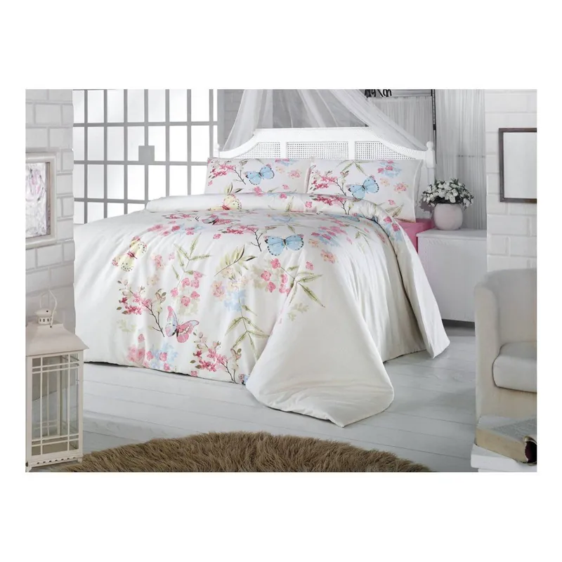 Pościel z prześcieradłem Inga, 200x220 cm Bonami Oferta limitowana
