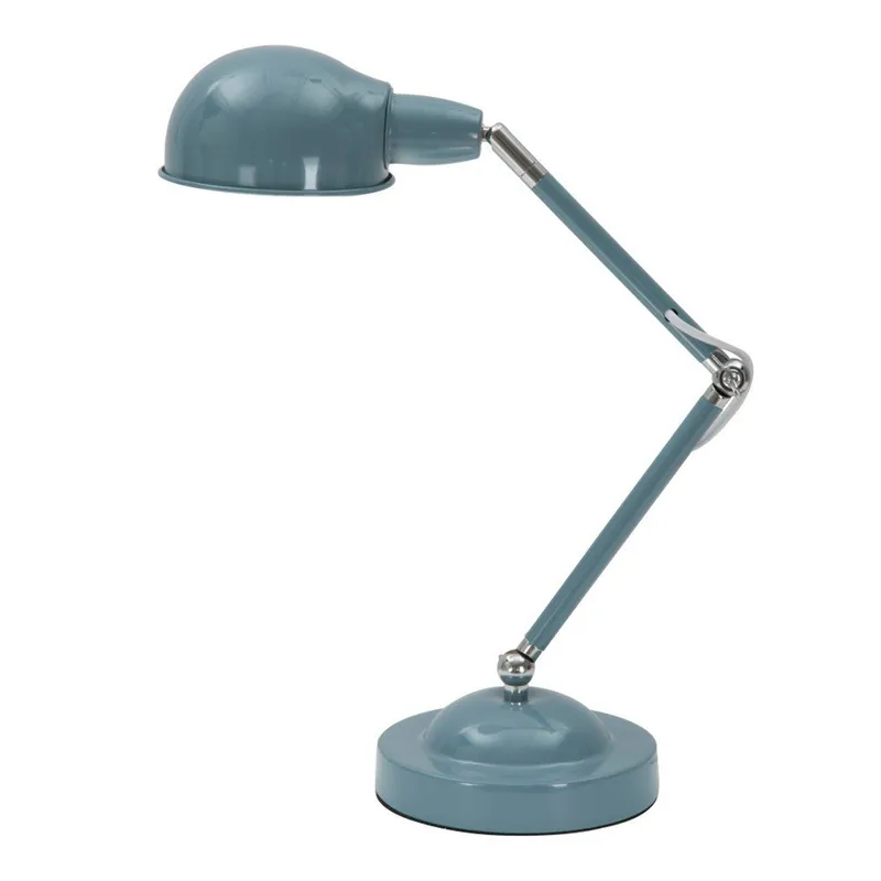 Bezpieczna płatność Lampa stołowa Mauro Ferretti Wayne Blue Bonami