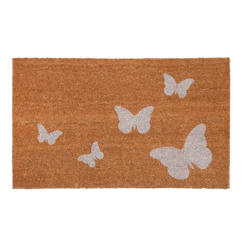 Bezpieczna płatność Wycieraczka Clayre & Eef Butterflies, 75x45 cm Bonami