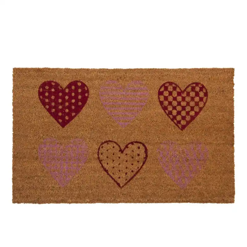 Wycieraczka Clayre & Eef Hearts, 75x45 cm Bonami Niska cena