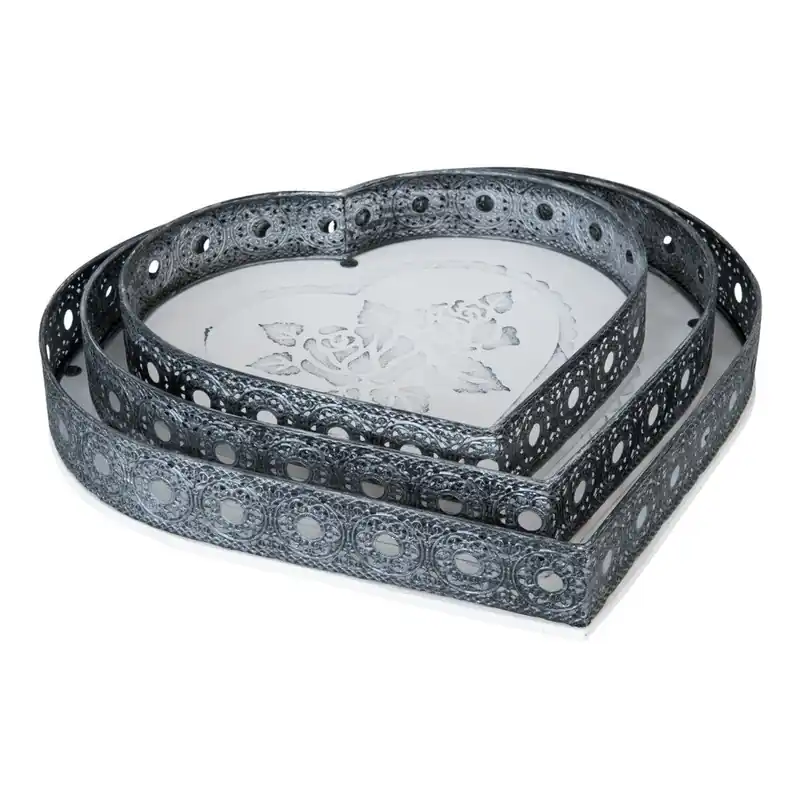 Zestaw 3 tac Clayre & Eef Romance Hearts Bonami Oferta