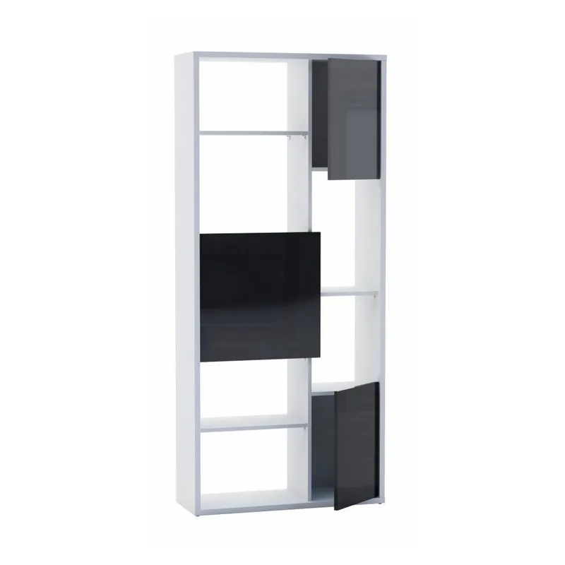 Czarno-biały regał 13Casa Trend Bonami Oferta czasowa