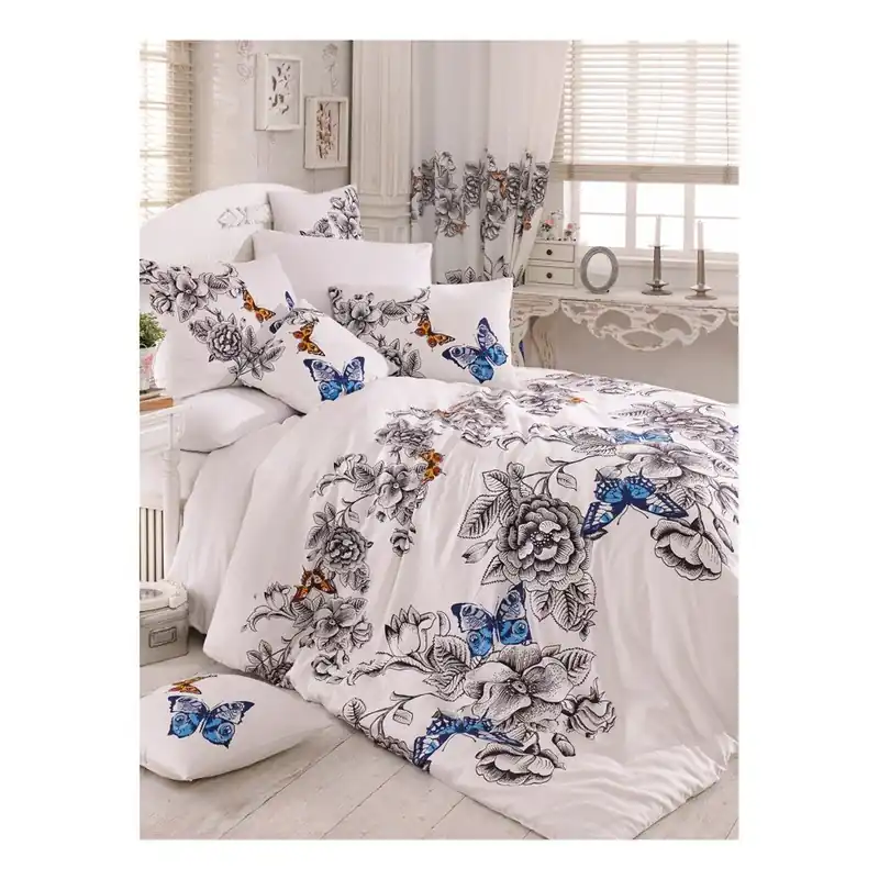 Ostatnia szansa Pościel bawełniana Homedebleu Butterfly, 200x220 cm Bonami