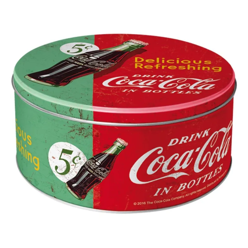 Ostatnie sztuki Okrągły pojemnik Postershop Coke Bonami