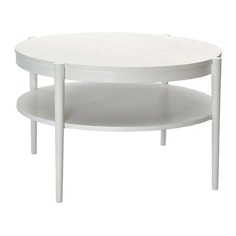 Biały stolik RGE Olive, ⌀ 82 cm Bonami Zniżka