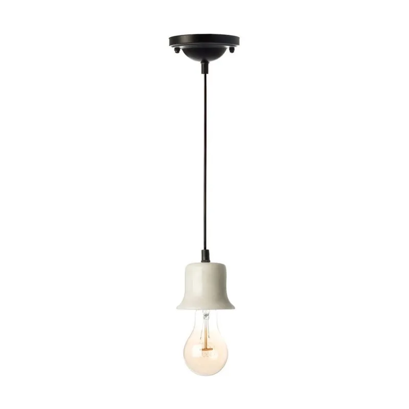 Zniżka Biała lampa wisząca Vivorum Marmorella Bonami