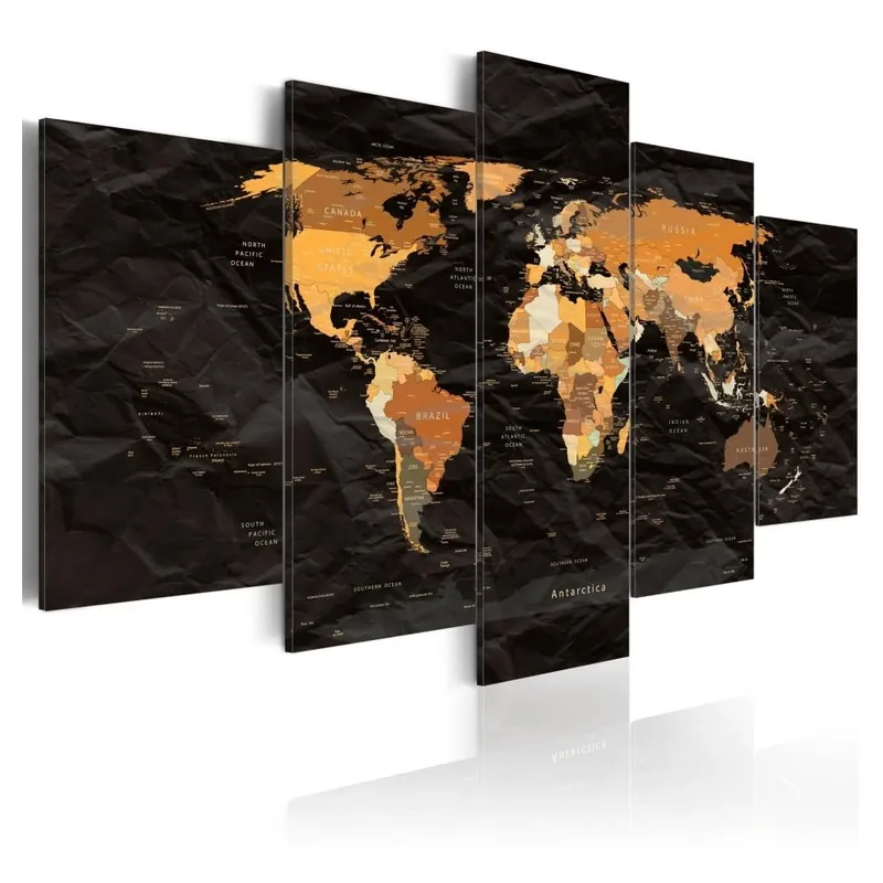 Wieloczęściowy obraz na płótnie Bimago Endless Travel, 100x200 cm Bonami Tani