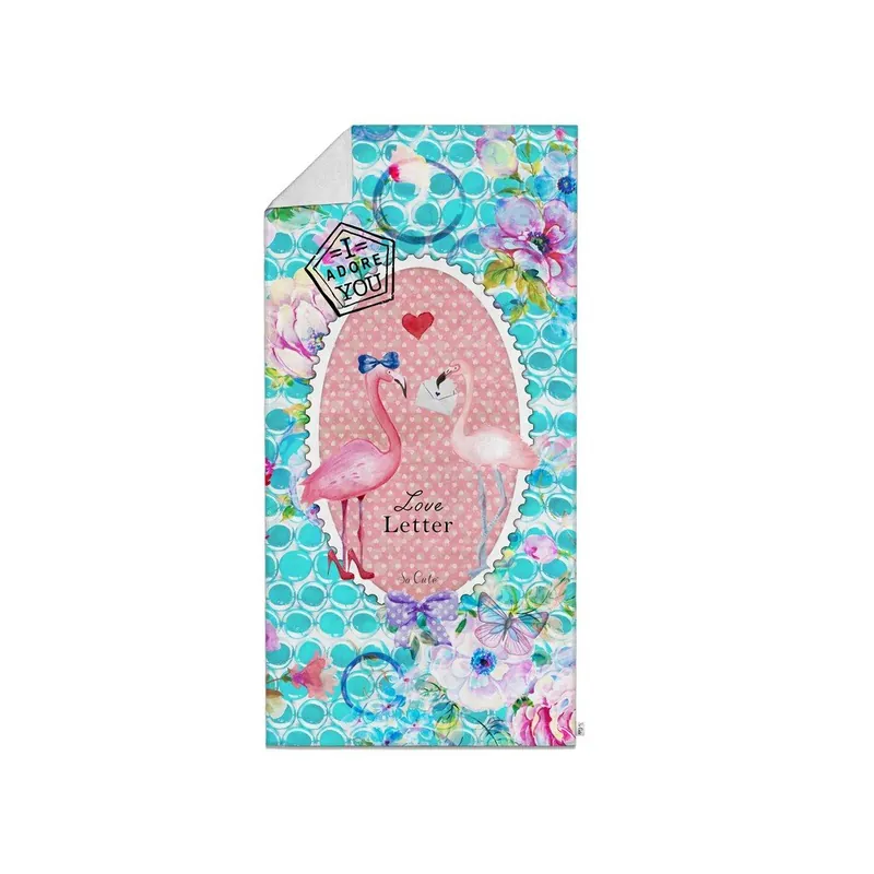 Promocja Ręcznik plażowy So Cute Flamingo, 70x150 cm Bonami