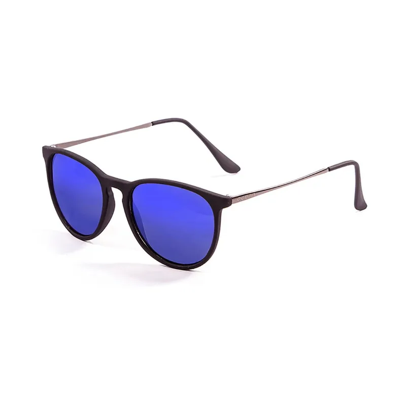 Czarne okulary przeciwsłoneczne z niebieskimi szkłami Ocean Sunglasses Bari Wade Bonami Oferta