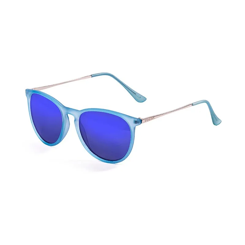 Niebieskie okulary przeciwsłoneczne z niebieskimi szkłami Ocean Sunglasses Bari Wade Bonami Szybka wysyłka