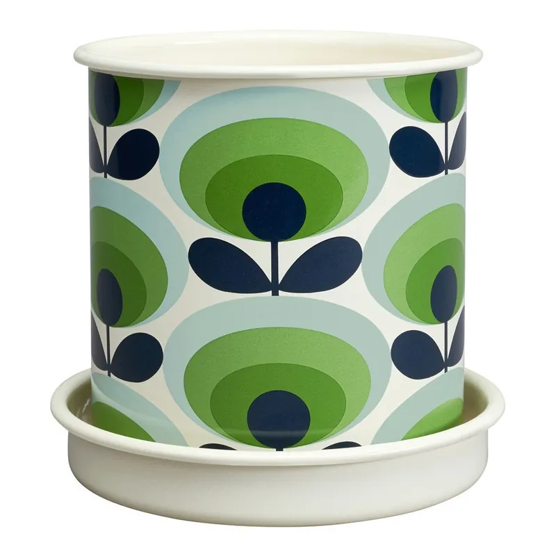 Zamów teraz Doniczka Orla Kiely Flower, Ø 17,5 cm Bonami