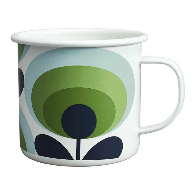 Nie przegap Emaliowany kubek Orla Kiely Anthurie, 500 ml Bonami