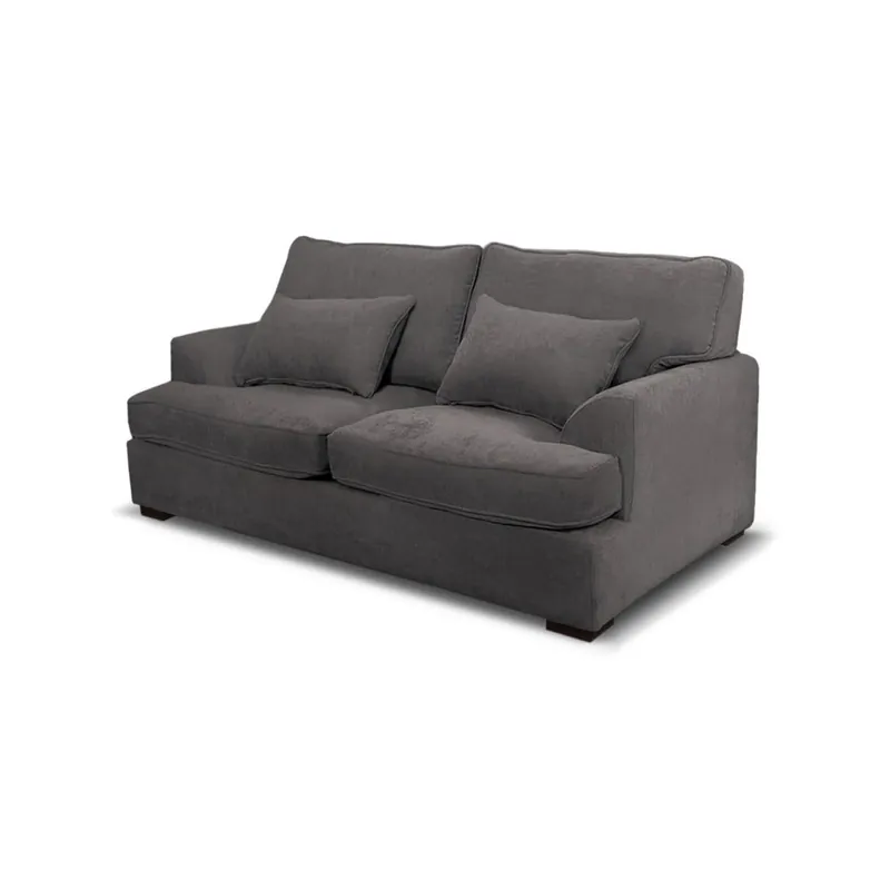 Popularny Ciemnoszara sofa trójosobowa Rodier Ferrandine Bonami