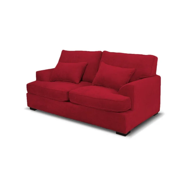 Czerwona sofa trójosobowa Rodier Ferrandine Bonami Okazja
