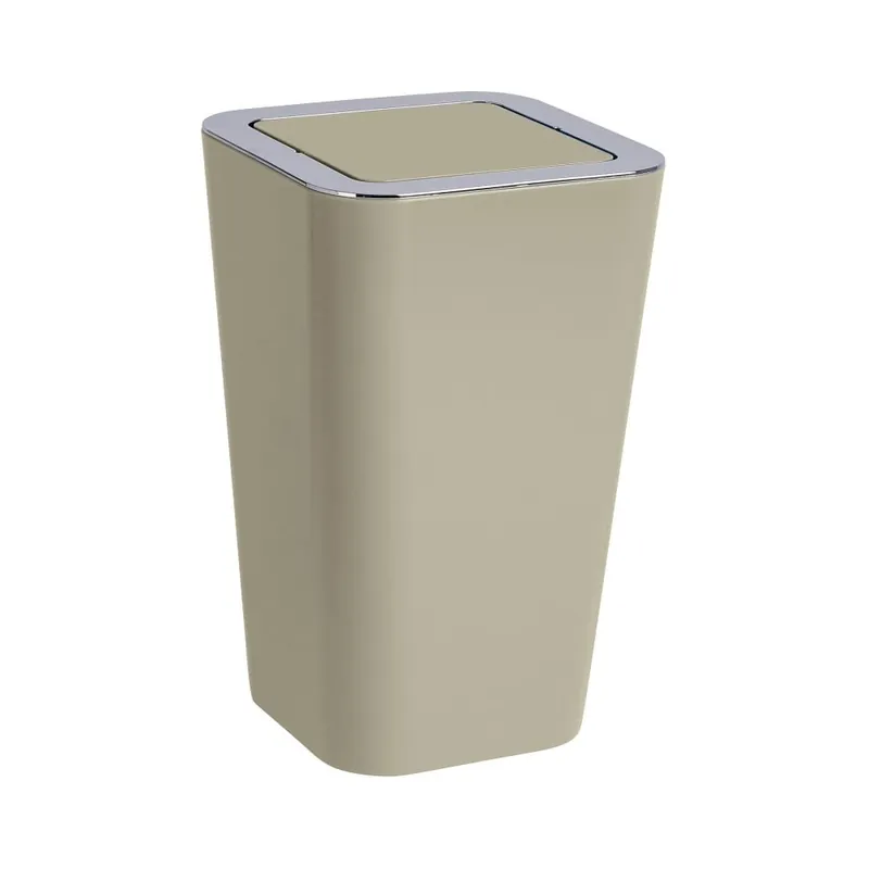 Niska cena Szarobrązowy kosz na śmieci Wenko Candy, 6 l Bonami