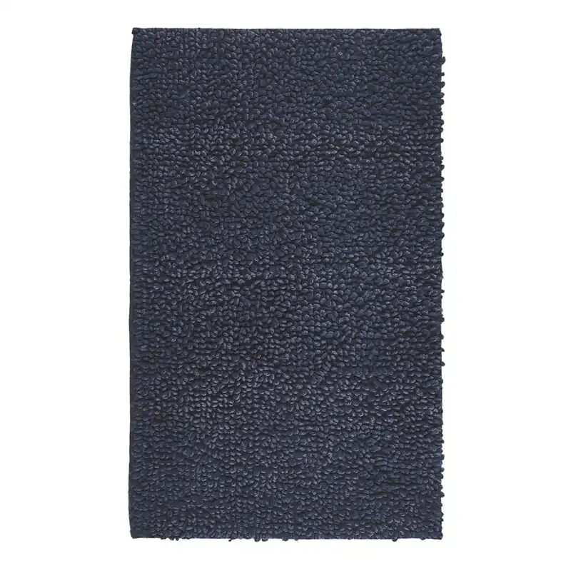 Granatowy dywanik łazienkowy Graccioza Denim, 60x100 cm Bonami Oferta czasowa